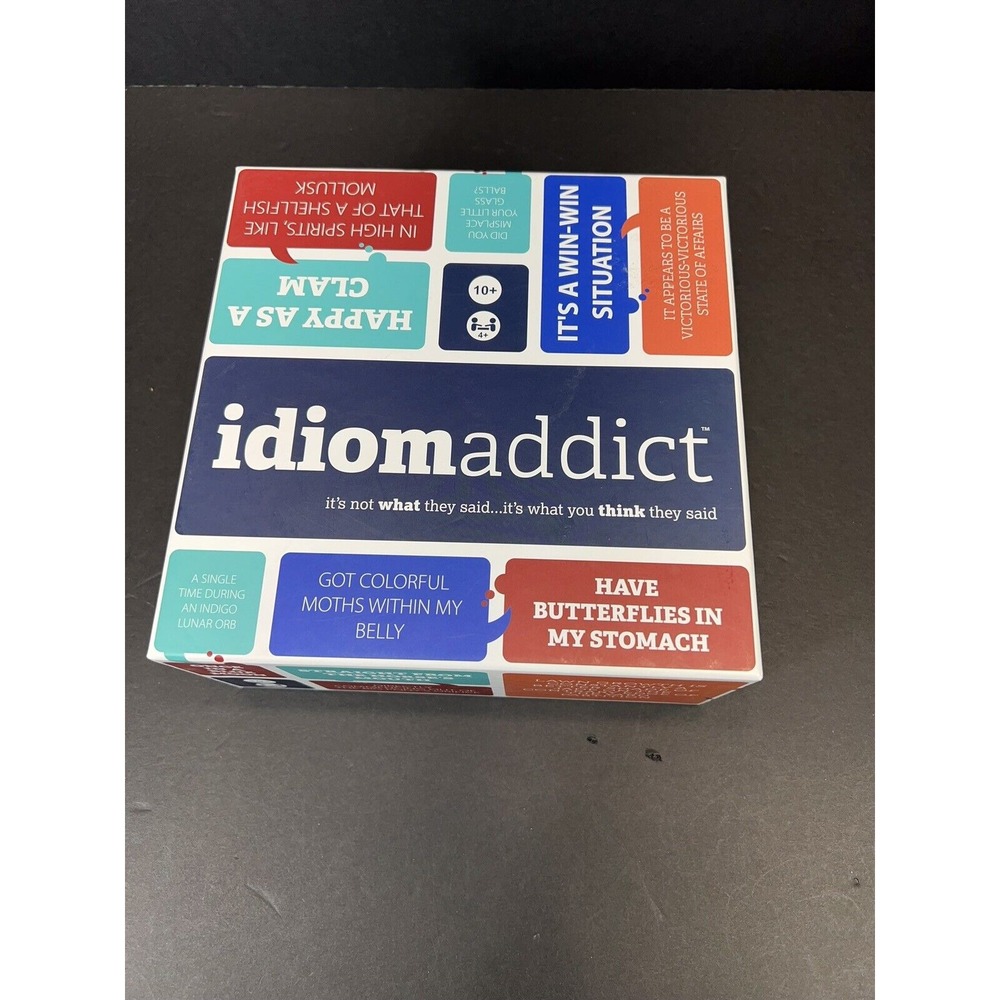 Idiom Addict Game‎ Life-of-the-Party Brain Game Word Association Fun